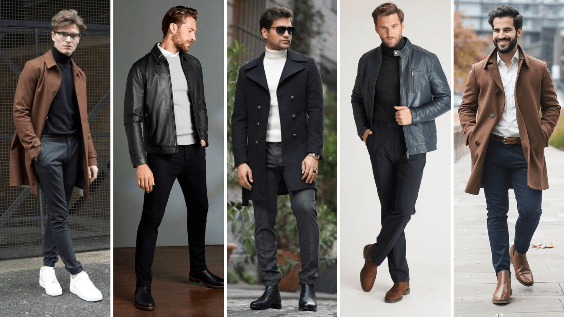 Chaqueta de cuero y abrigos smart